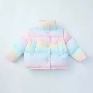 Rainbow Puffer Jacket