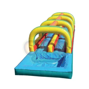 Rainbow Slip n' Slide w/ Pool