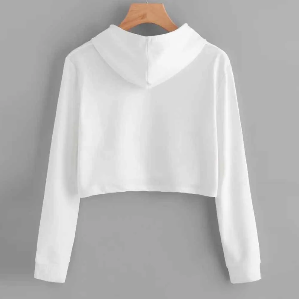 RAINING Crop Hoodie