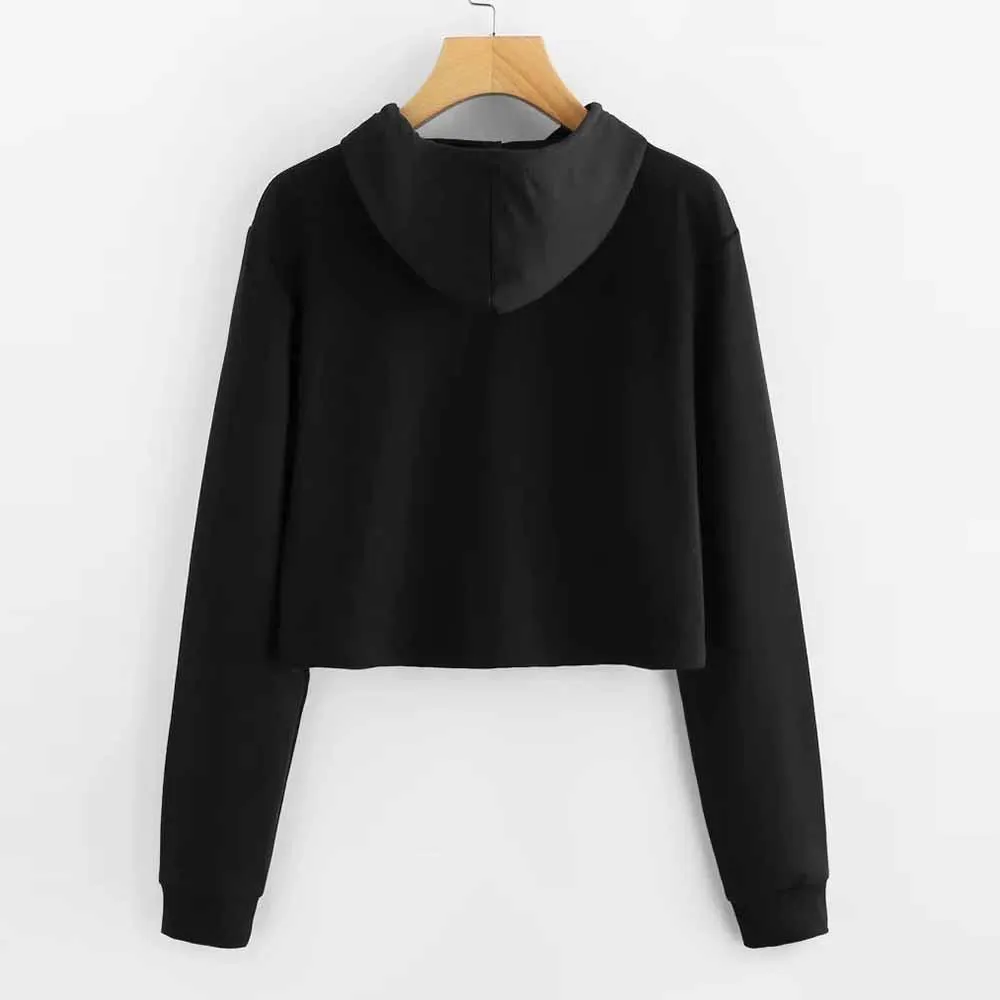 RAINING Crop Hoodie