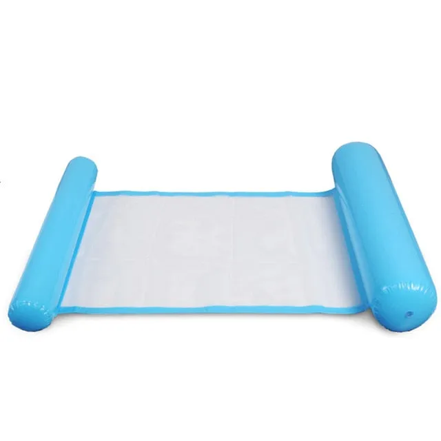 Recliner Water Hammock Inflatable Swimming Pool Floating Bed