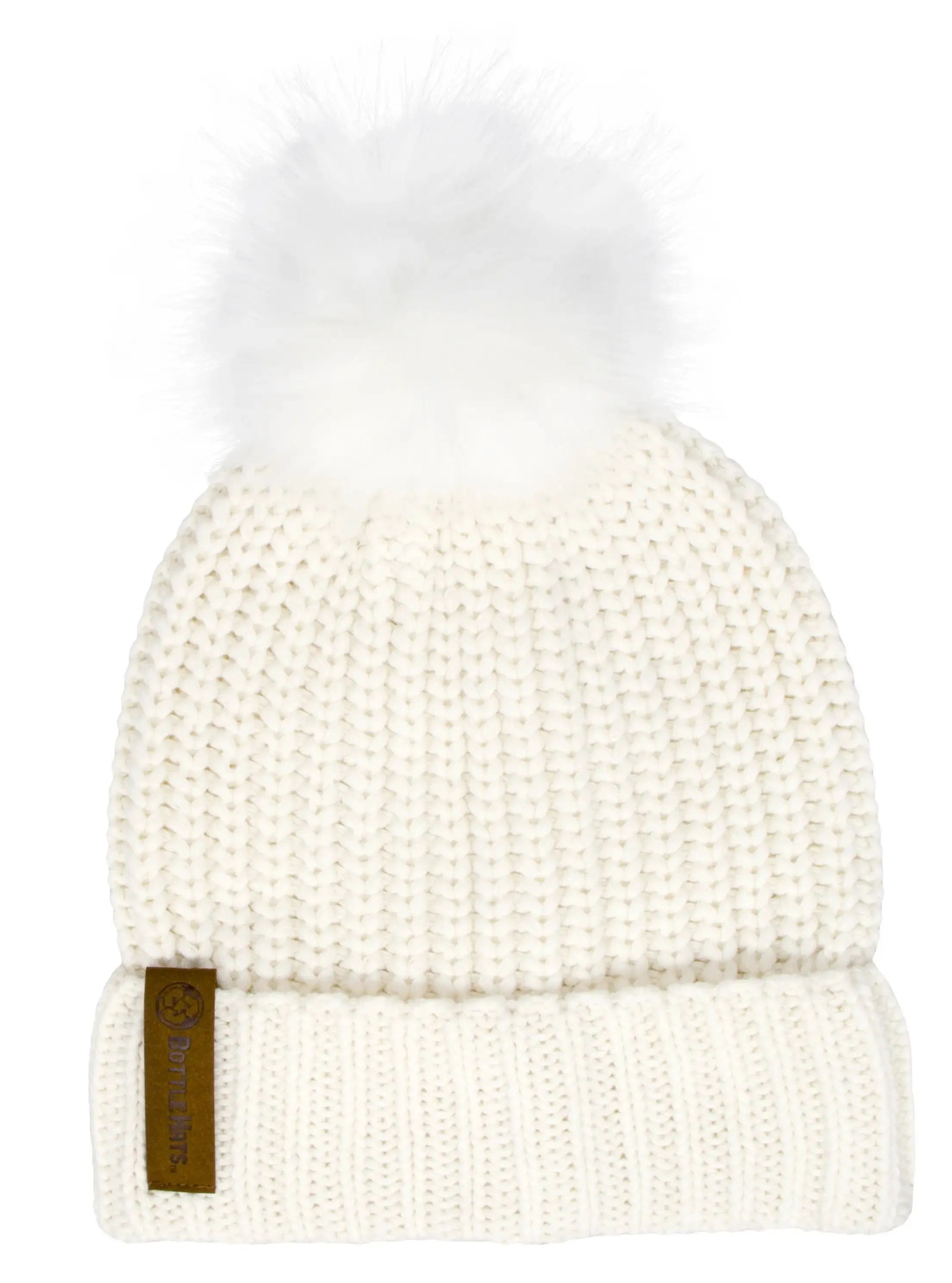 Recycled Pom Pom Beanie - Multiple Colors