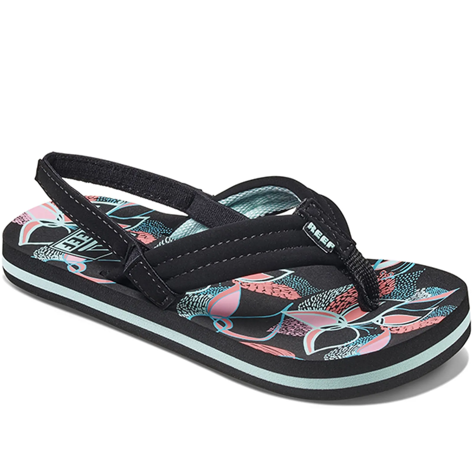 Reef Kids Little Ahi Strappy Sandals