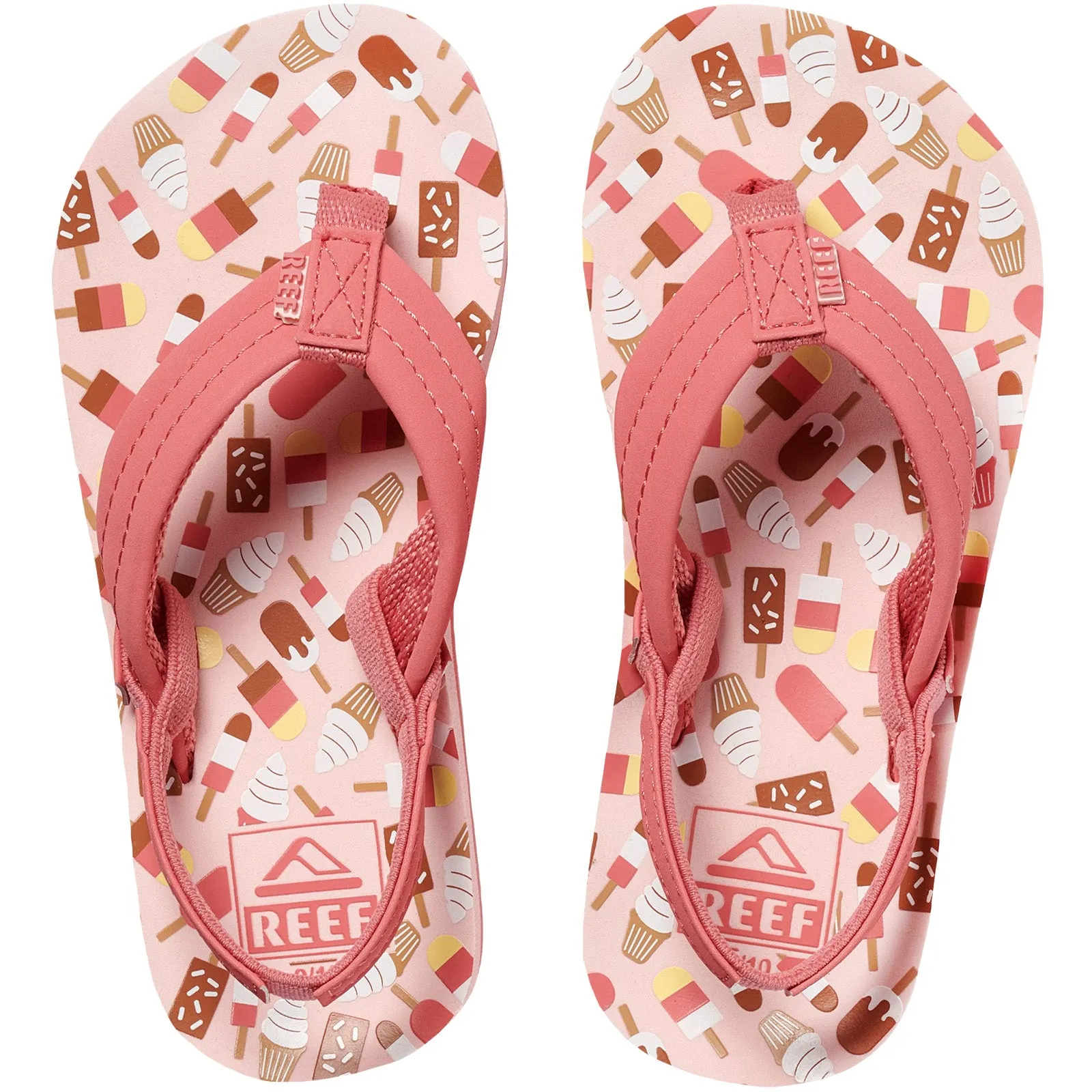 Reef Kids Little Ahi Strappy Sandals