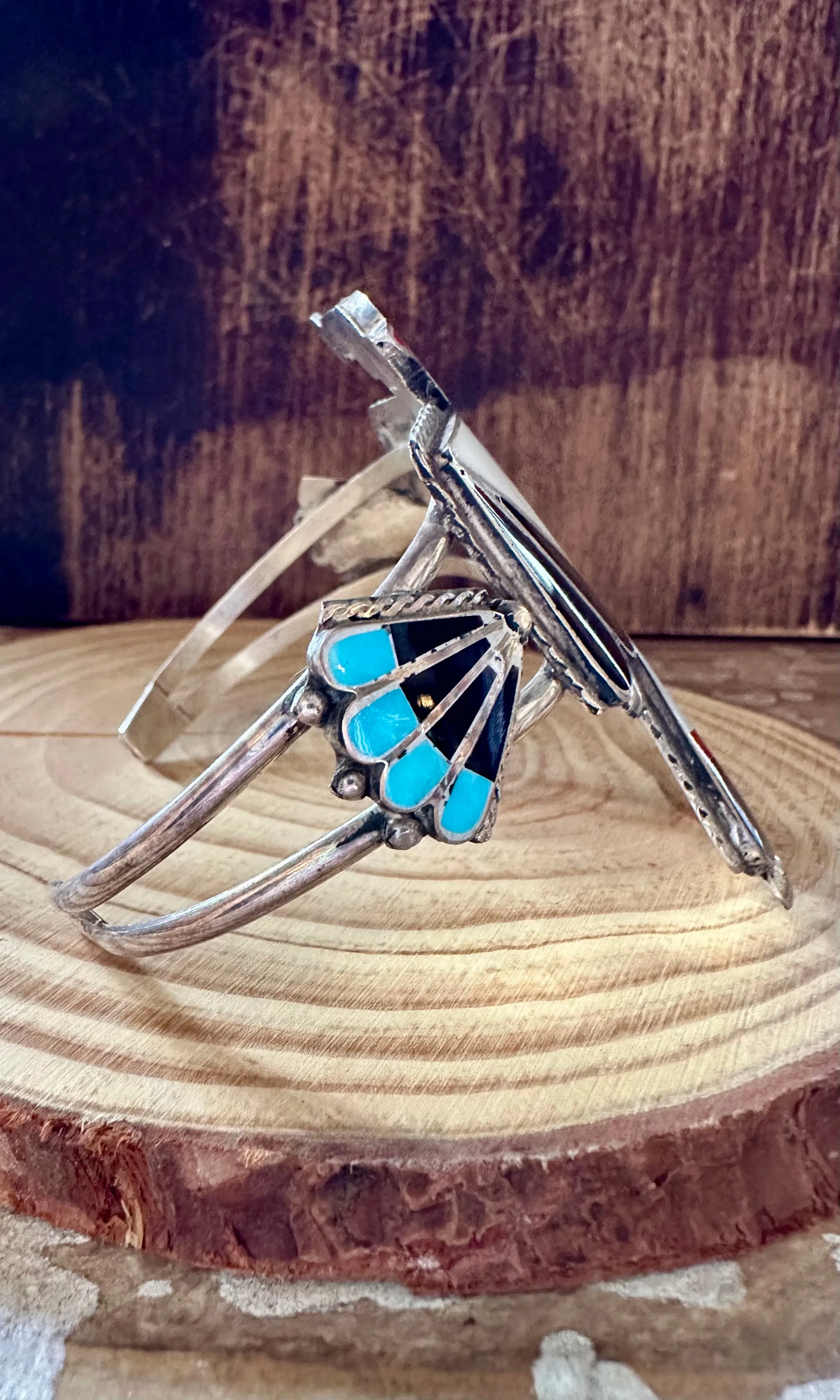 RENEWAL OF LIFE Zuni Peyote Bird Cuff • 36g