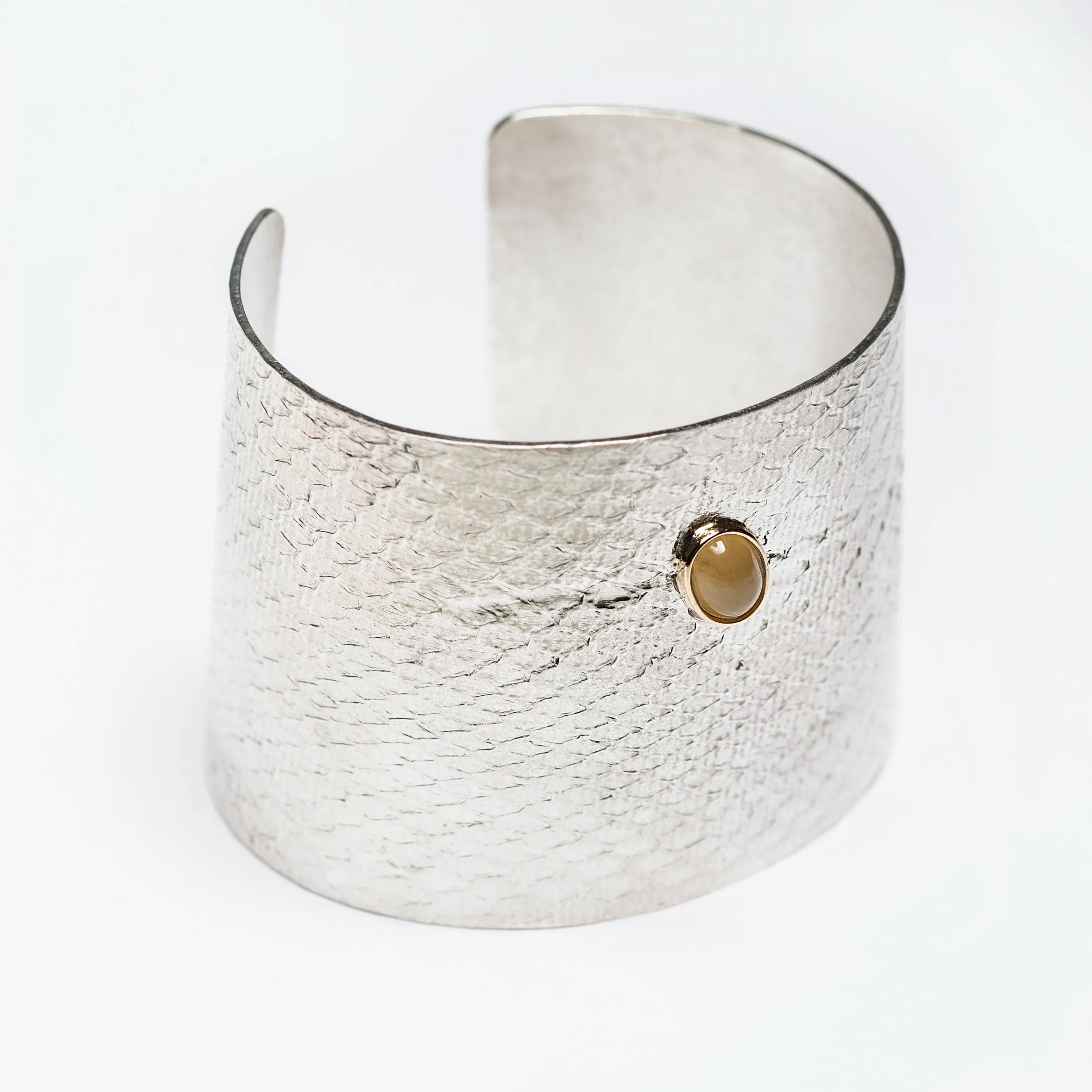 REPTILIA Cuff: Sterling silver