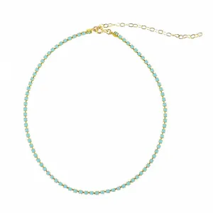 Rhinestone Chain Choker (WS)