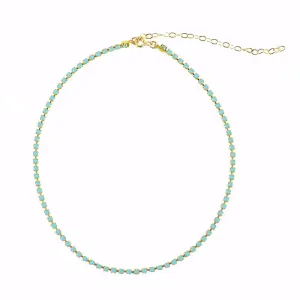 Rhinestone Chain Choker