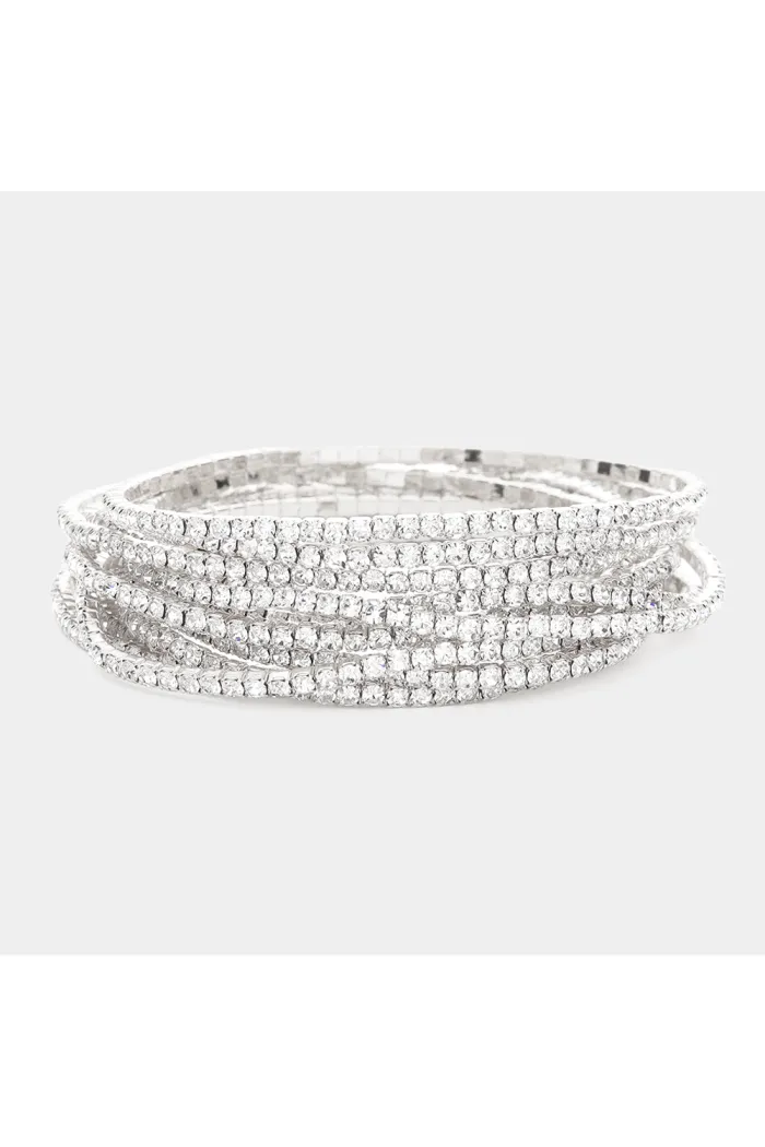 Rhinestone Stretch Bracelet