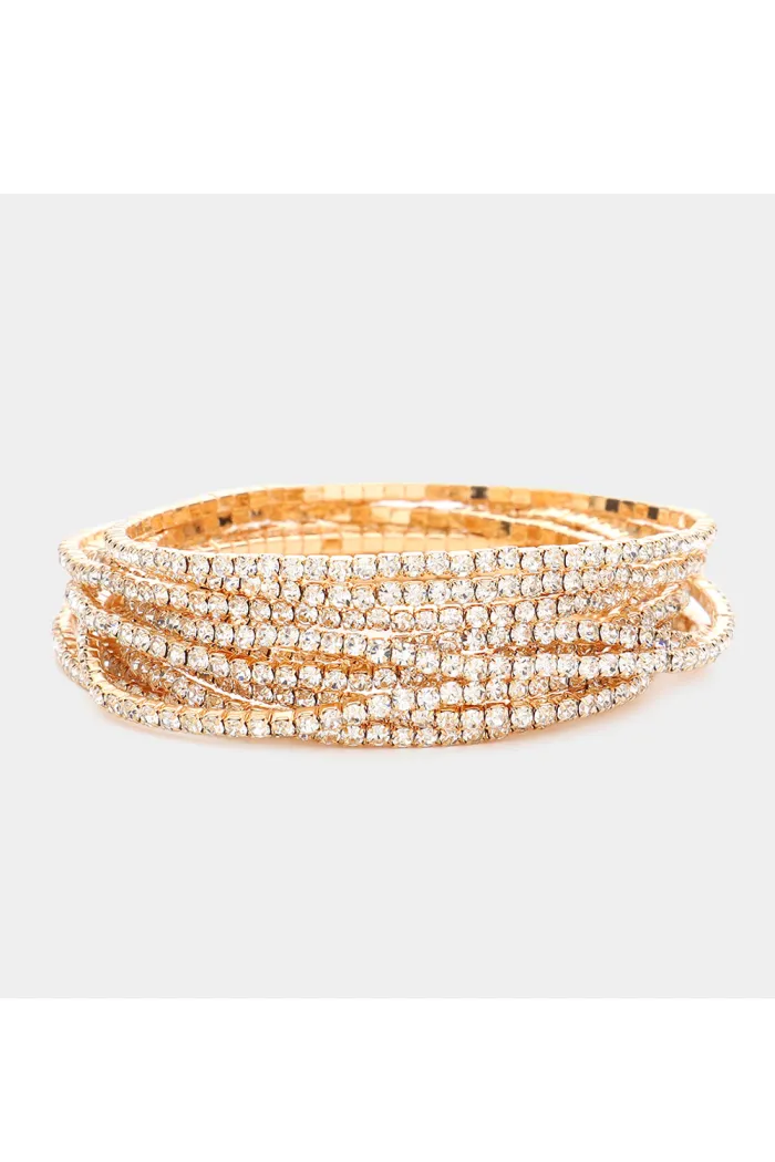 Rhinestone Stretch Bracelet