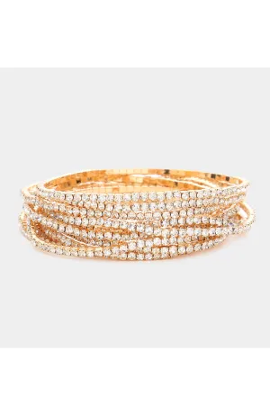 Rhinestone Stretch Bracelet
