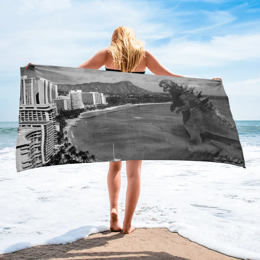 Rhythm Arts -Zilla- Beach Towel