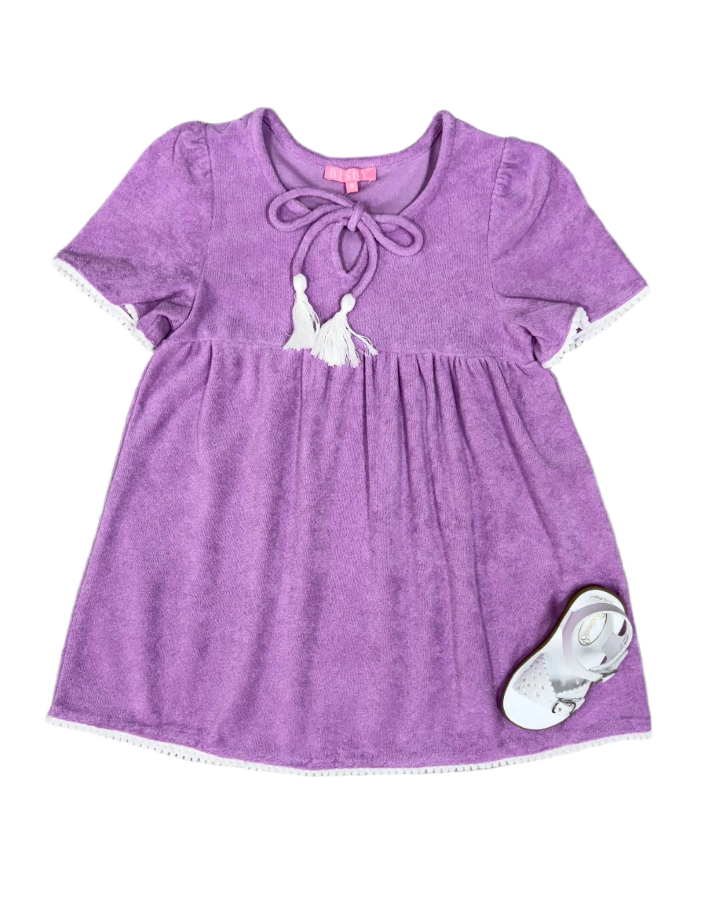 Riviera Dress - Lilac Terry