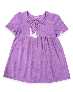 Riviera Dress - Lilac Terry