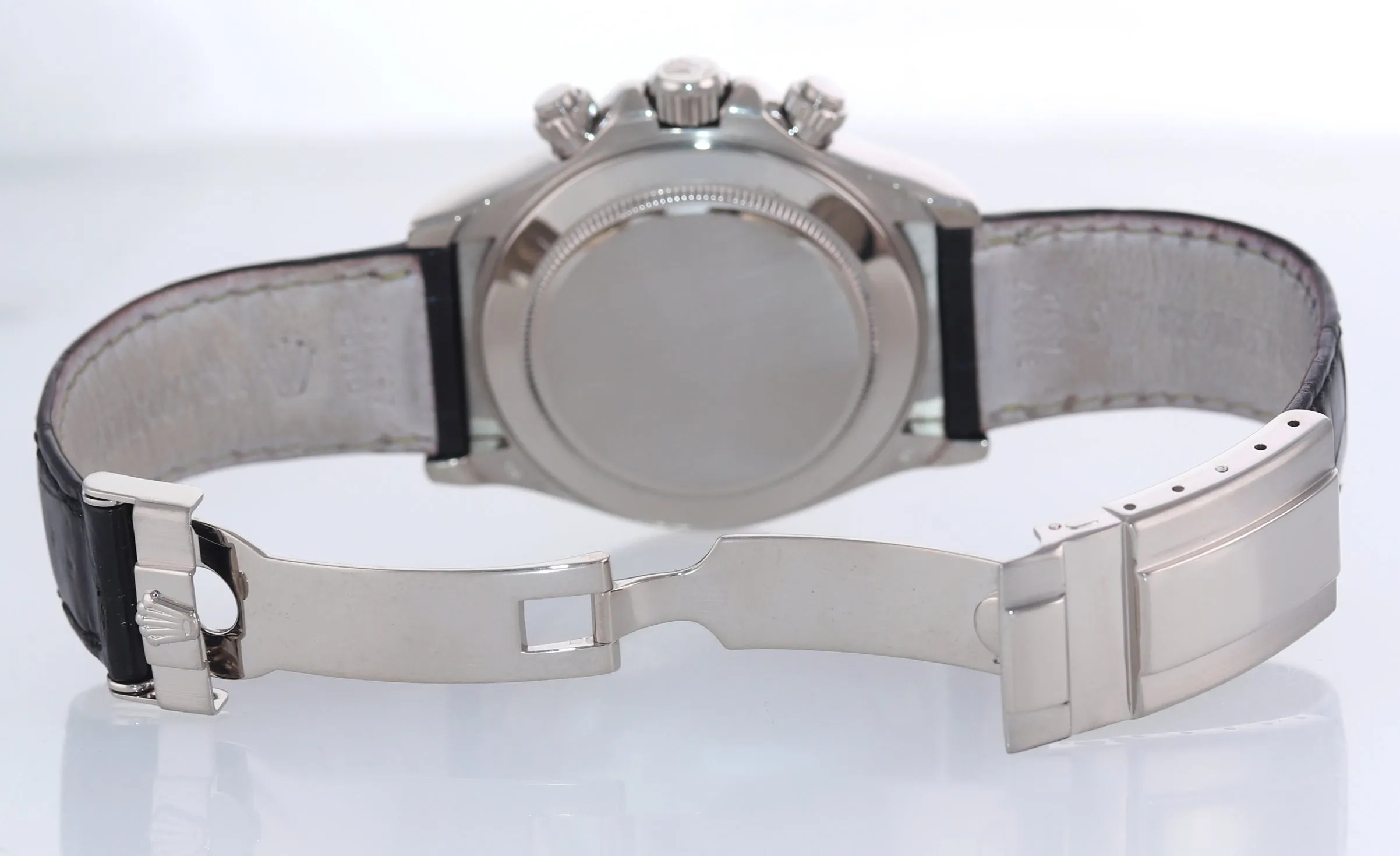 Rolex Daytona 116519 Mother of Pearl Arabic 40mm Leather White Gold Watch Box