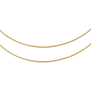 Rope Chain Necklace Combo Set