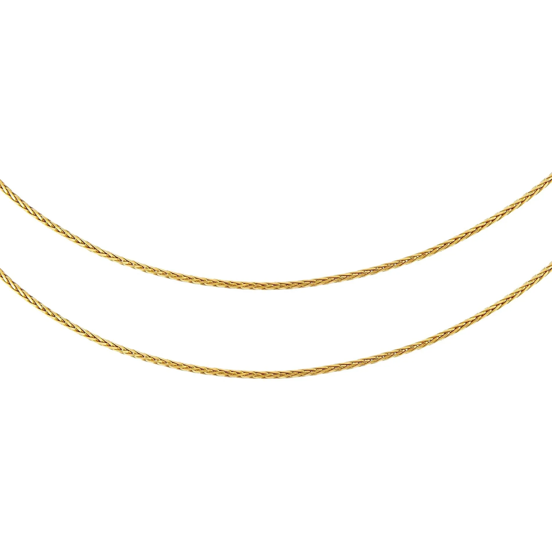 Rope Chain Necklace Combo Set