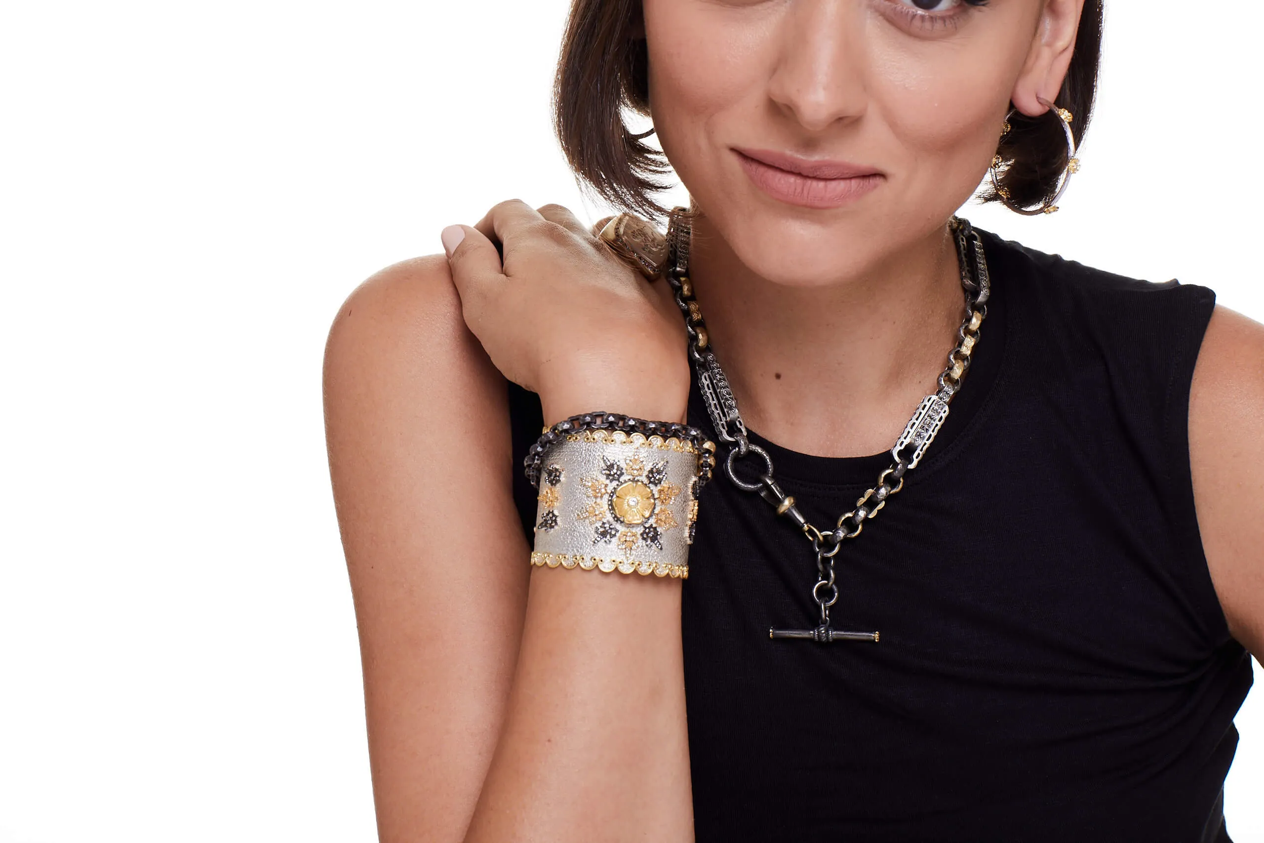 ROYAL GARDEN CUFF BRACELET
