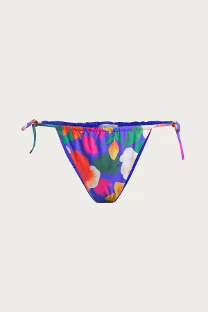 RUCHED STRING BIKINI BOTTOM