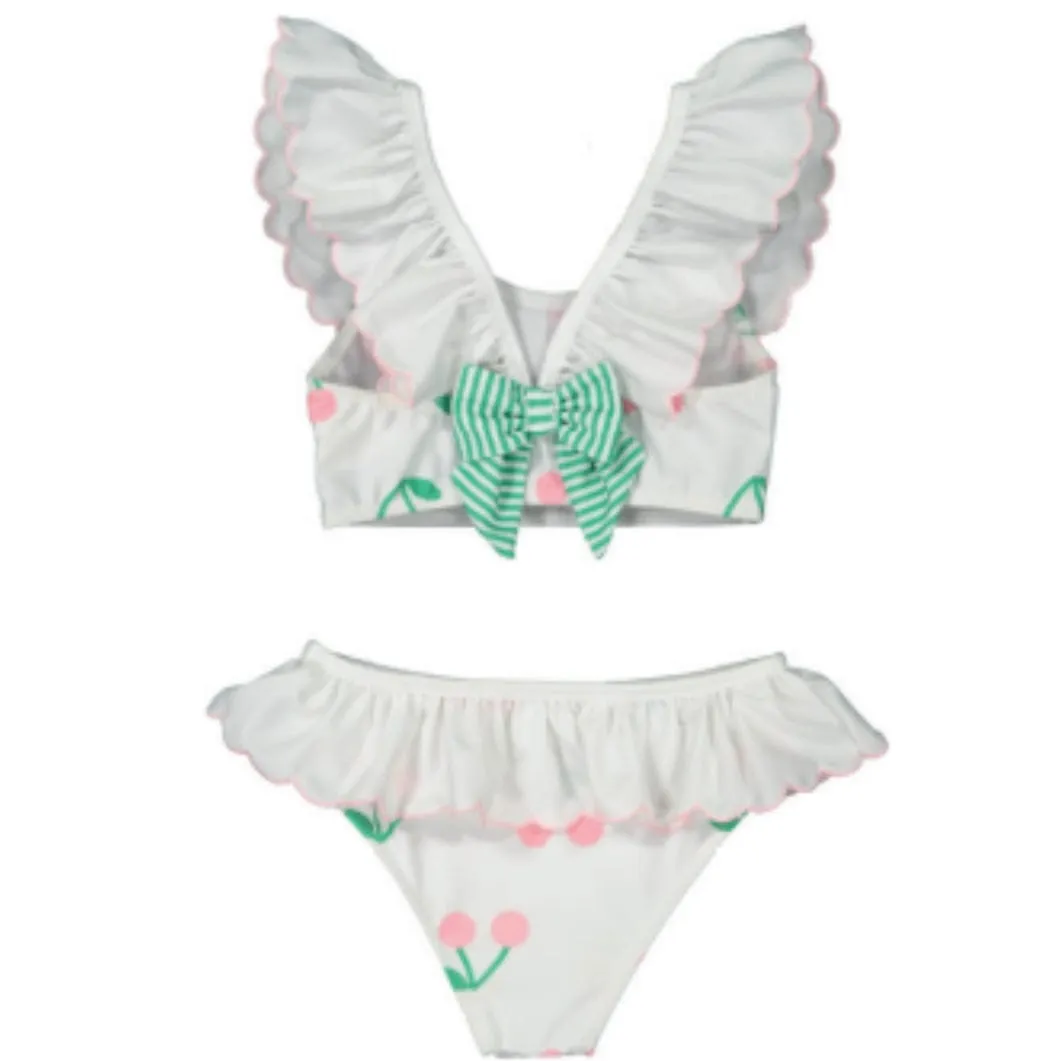 SAL & PIMENTA - Electric Cherries Bikini- White