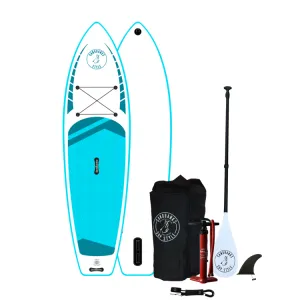 Sandbanks Elite 10' 6" iSUP Paddle Board Package Turquoise