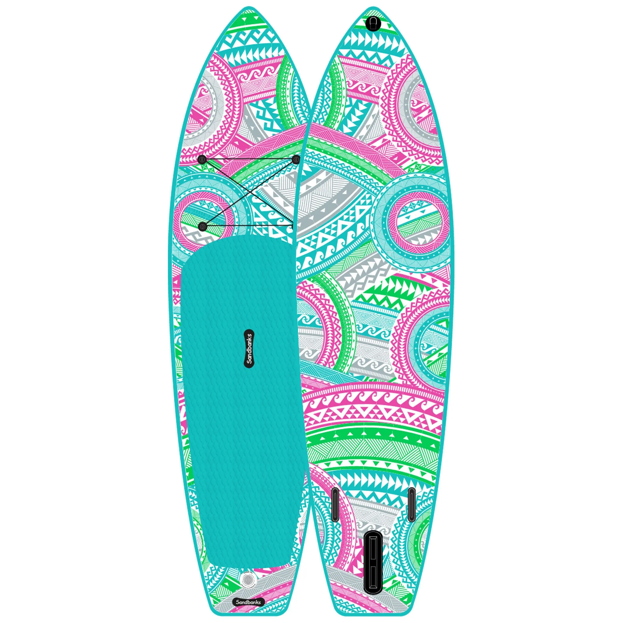 Sandbanks SUP Ultimate Art 10' 6" iSUP Paddle Board Package - Malibu