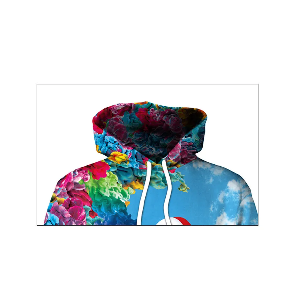Santa Print Couple Sweatshirt