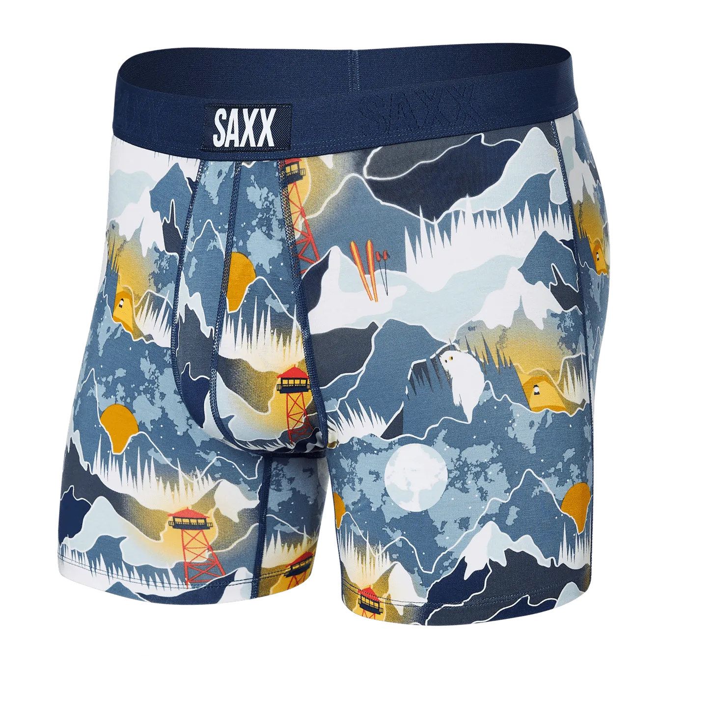 Saxx Vibe Boxers - Winter Skies