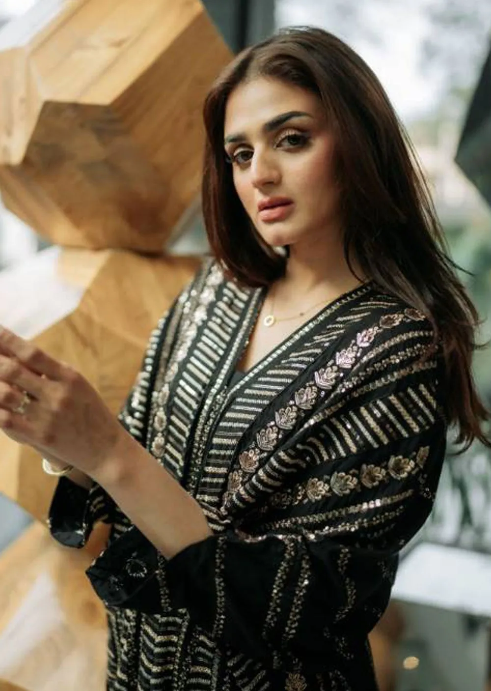 SBM101 Naira - Black Memsaab Formal Kaftan