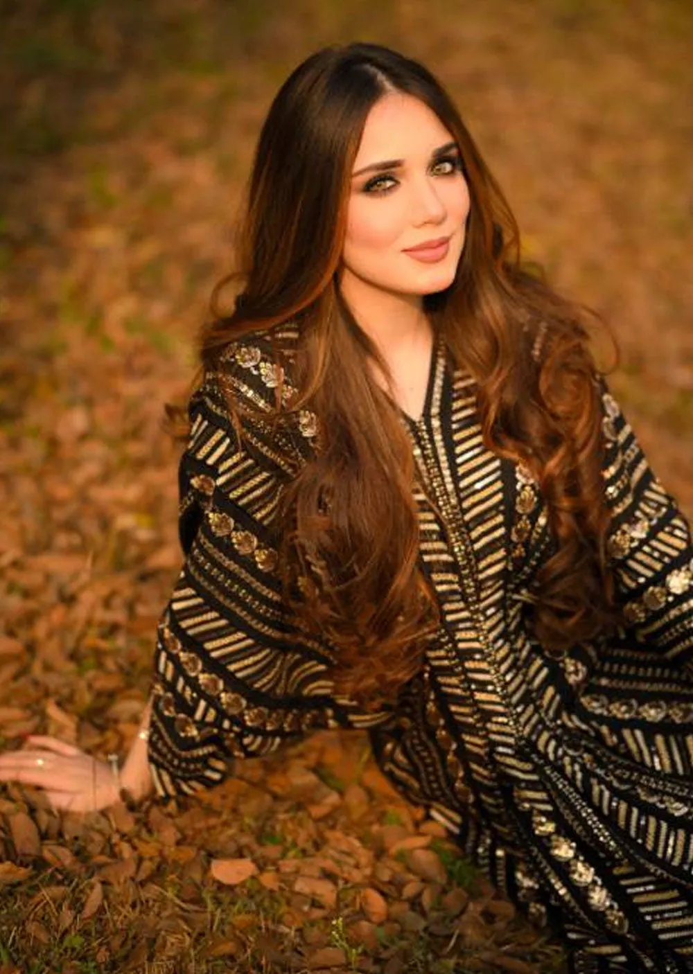 SBM101 Naira - Black Memsaab Formal Kaftan