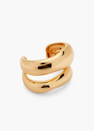 Sculptural Cuff (Gold)