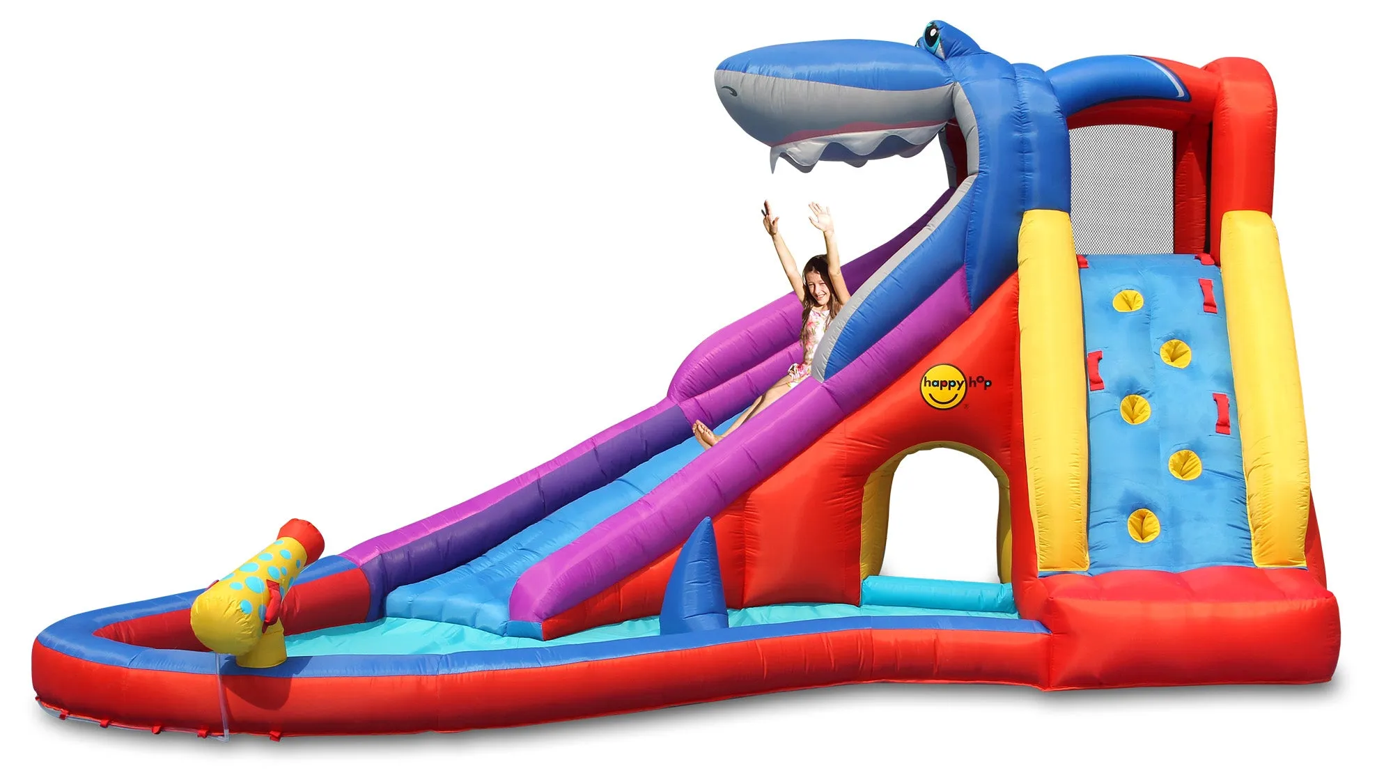 Shark Club Bruce Wet & Dry Water Slide