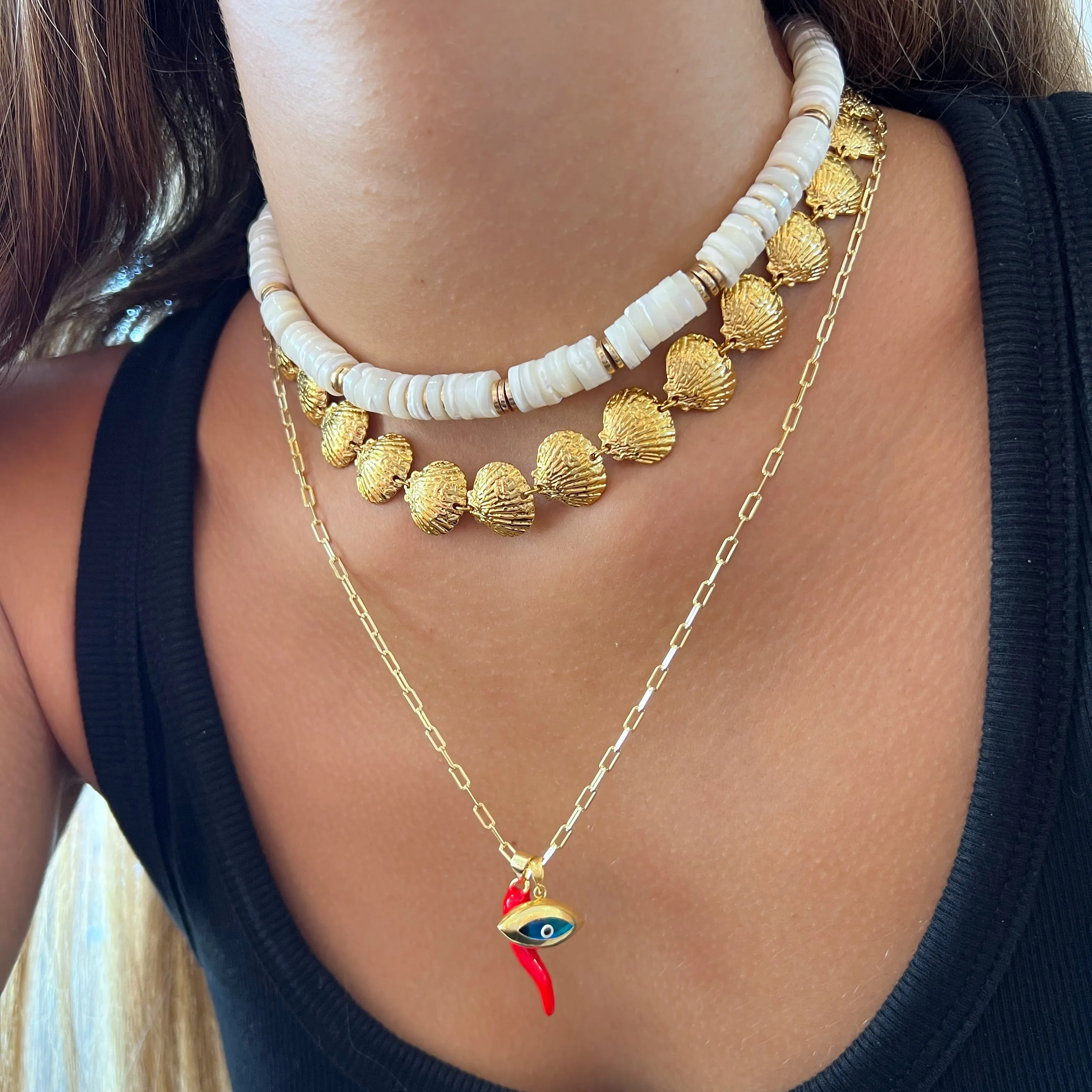 Shell Gold Necklace
