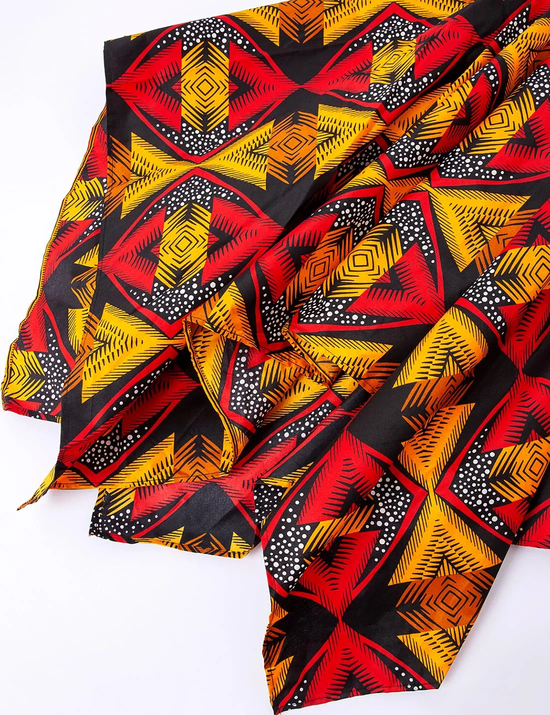 SHENBOLEN Women African Print Dresses Traditional Clothing Casual Party Dress(Small,W)