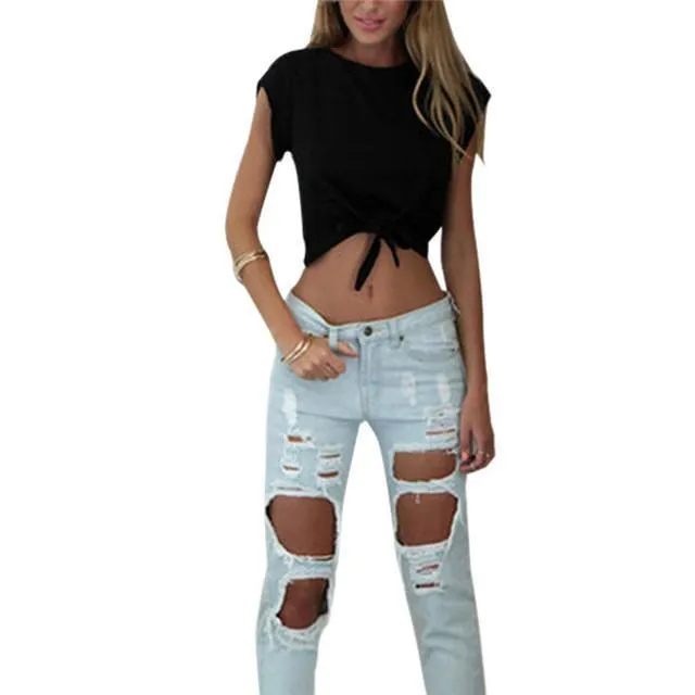 Short Hip-Hop Cool T-Shirt (3 Colors)