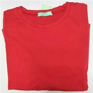 Short Sleeve O-neck Solid Color T- Shirt