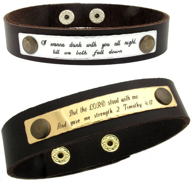 Signature Custom Mens Bracelet