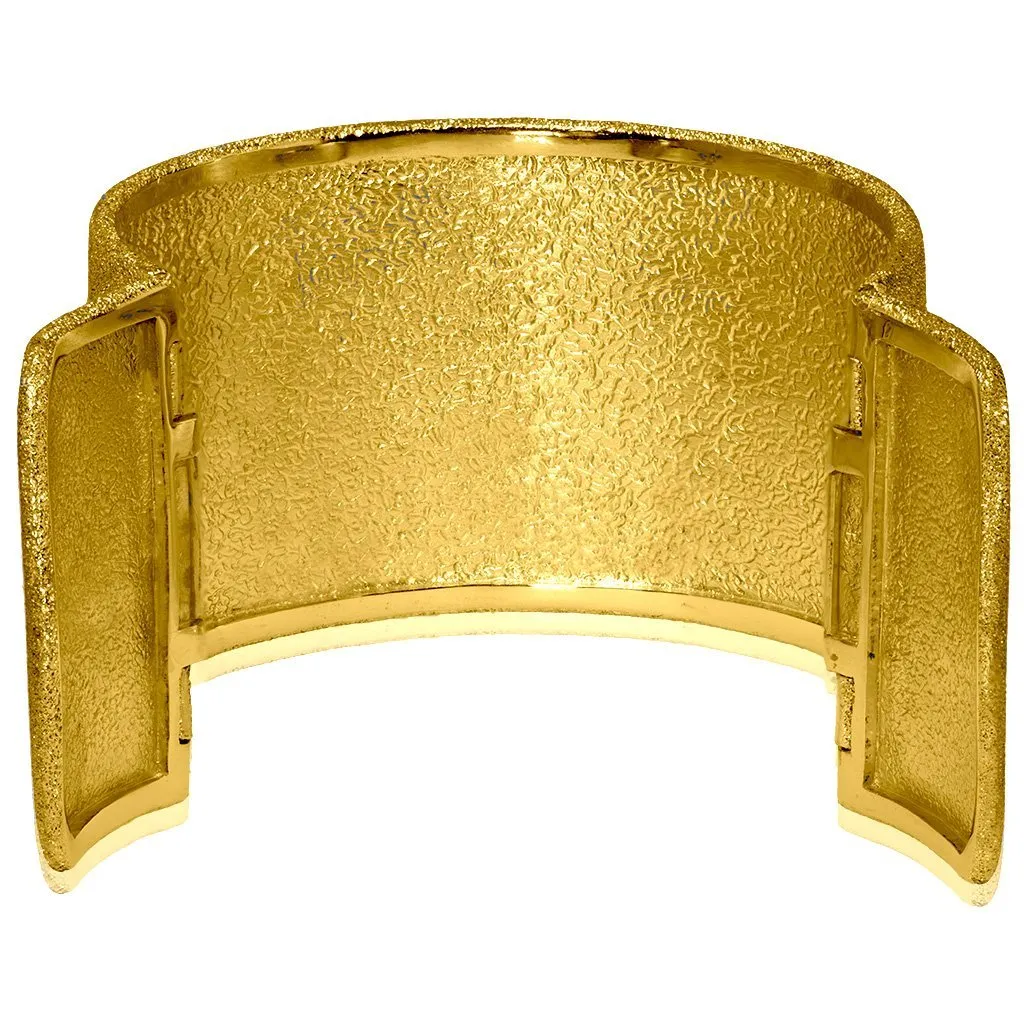 Silver Coronaria Cuff Bracelet