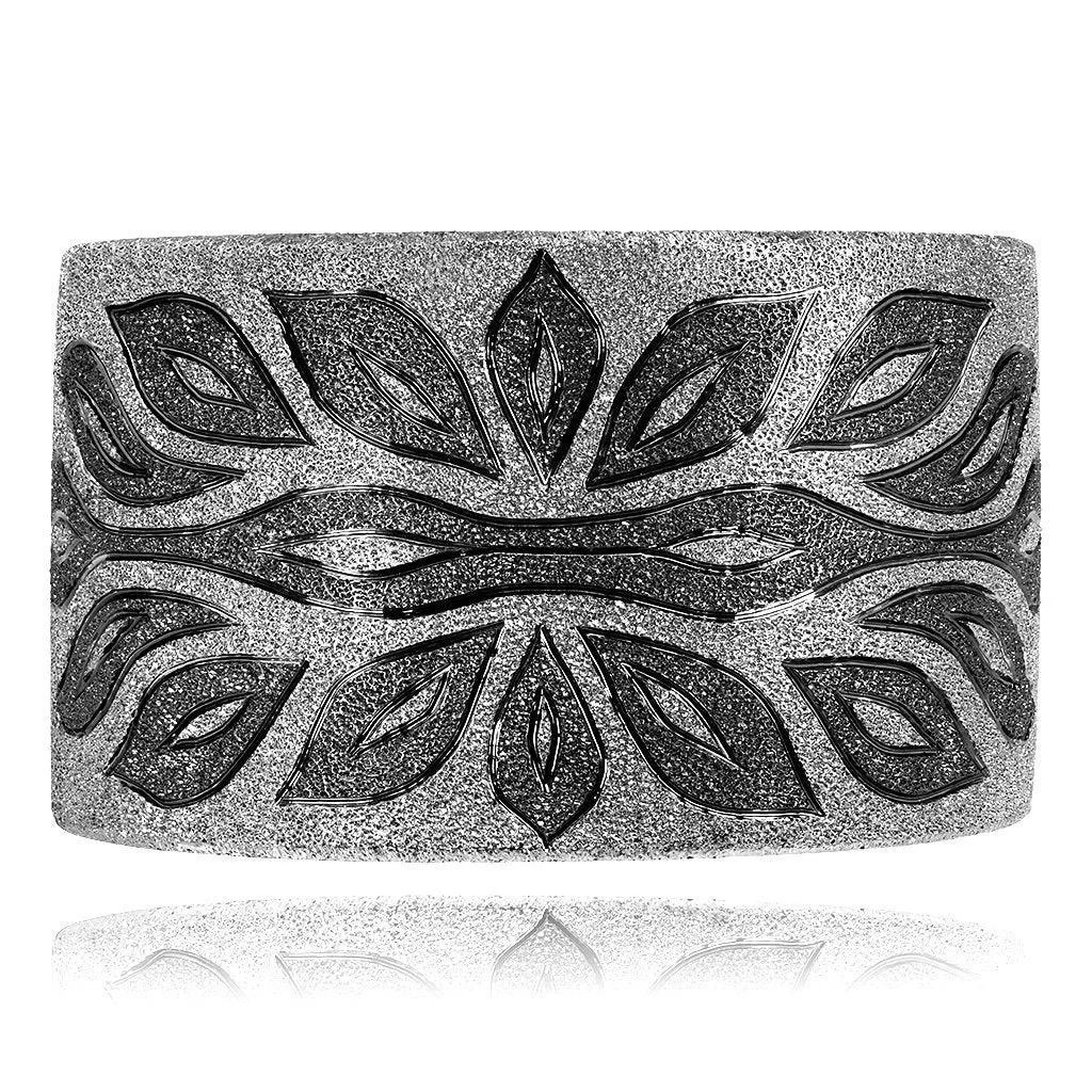 Silver Coronaria Cuff Bracelet