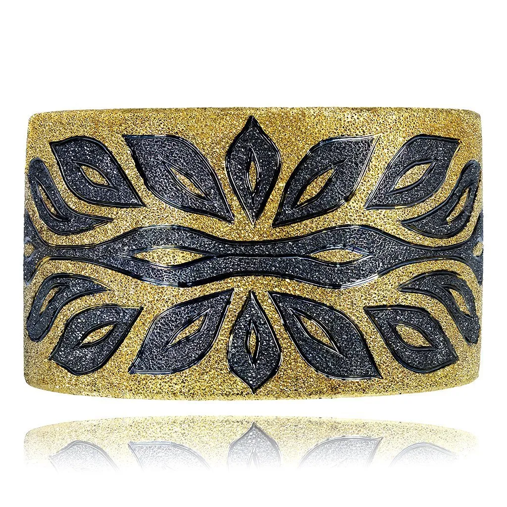 Silver Coronaria Cuff Bracelet