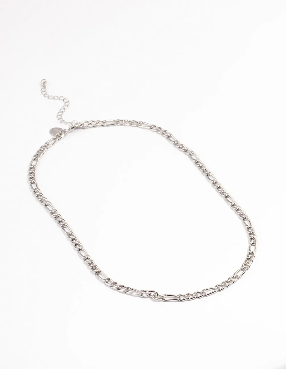 Silver Figaro Chain Necklace