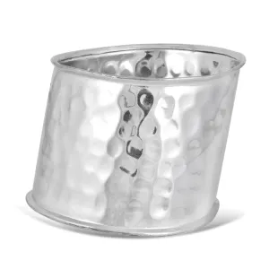 SILVER HAMMERED CUFF BRACELETS #RB84423 SILVER (RB15)