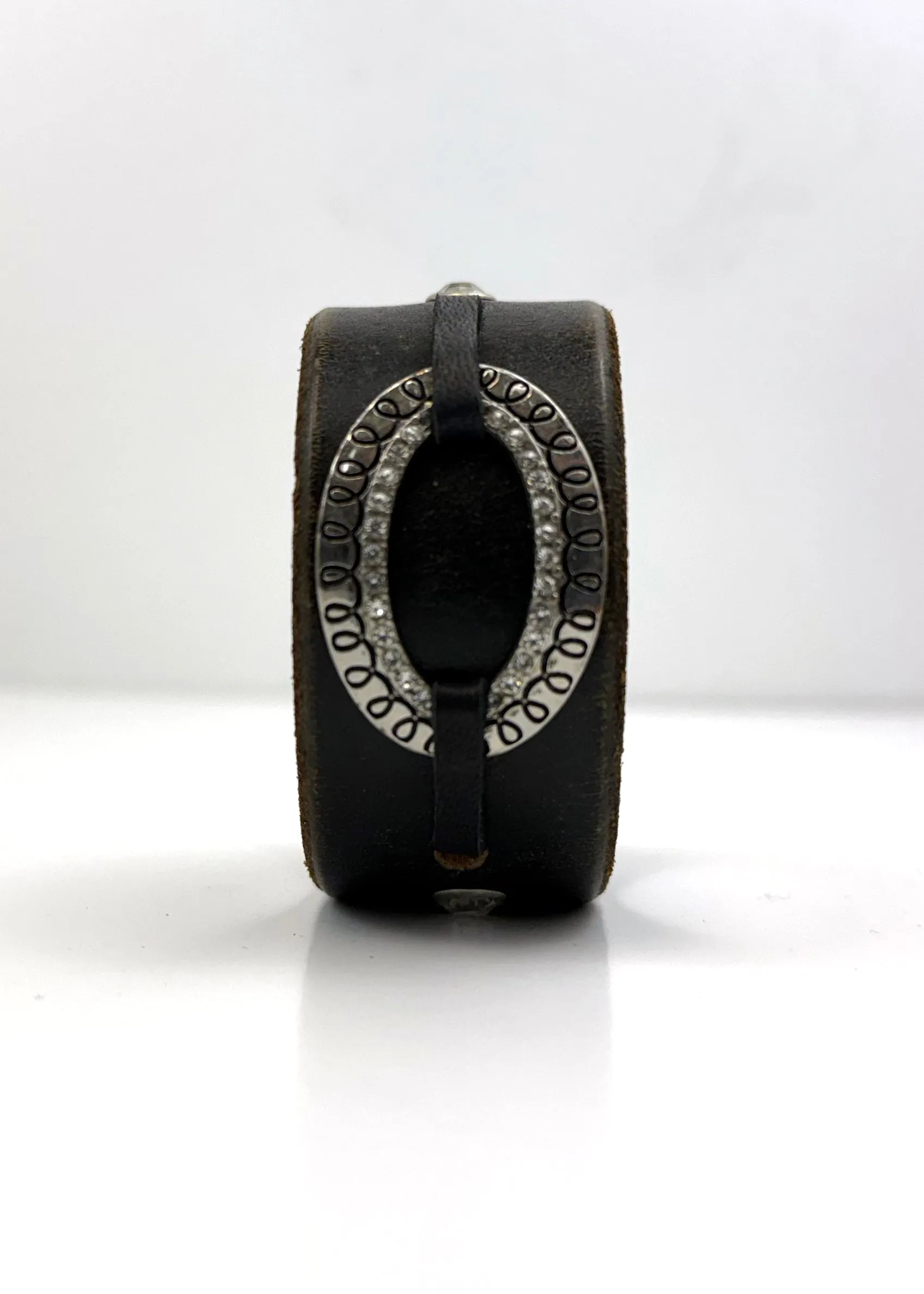 Silverware By Design - Leather Cuff Bracelet