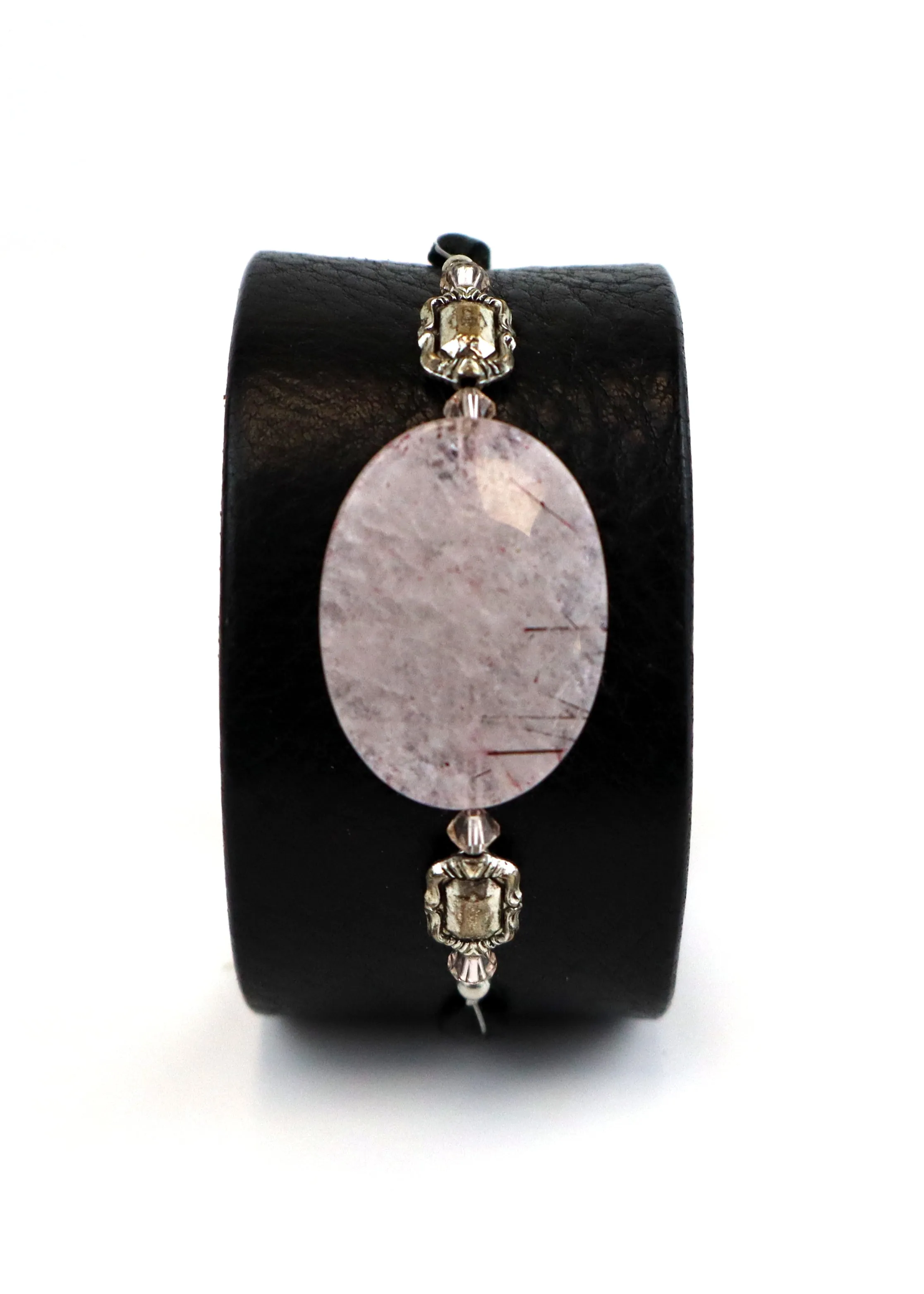 Silverware By Design - Leather Cuff Bracelet