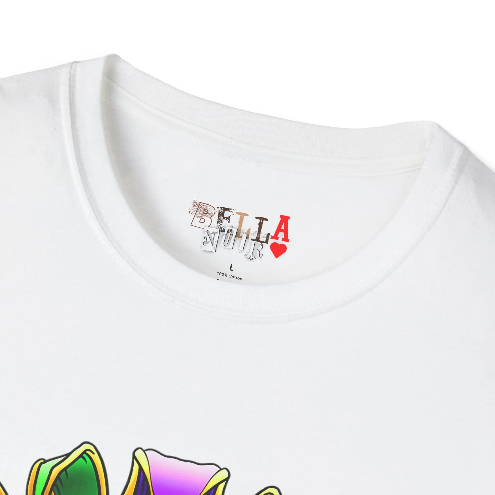Skeleton Mask Unisex Softstyle T-Shirt