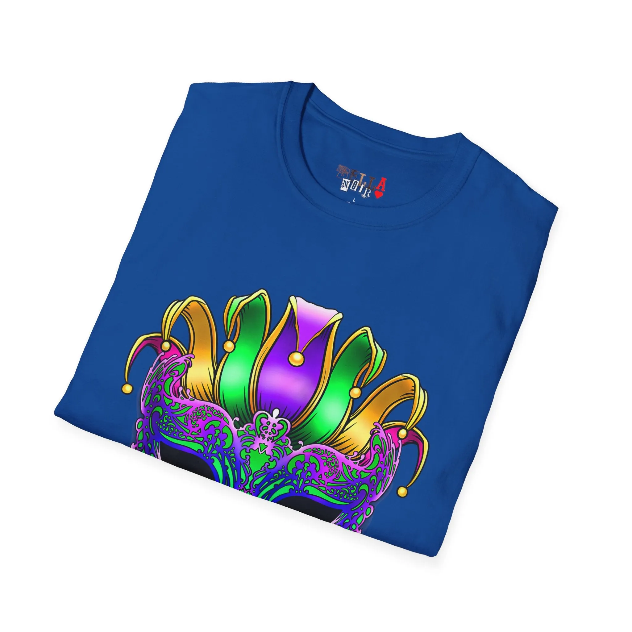Skeleton Mask Unisex Softstyle T-Shirt