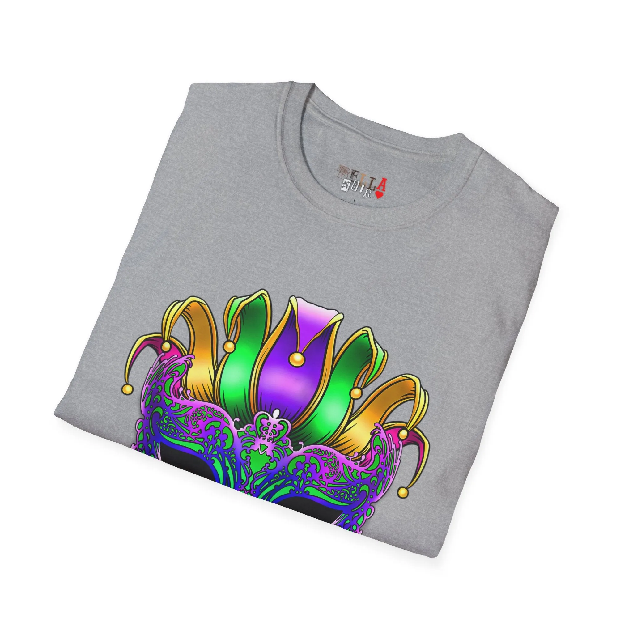 Skeleton Mask Unisex Softstyle T-Shirt