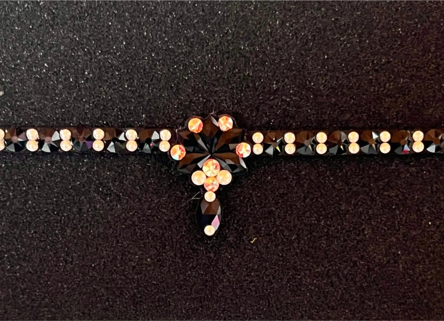 Skinny Custom Made Choker with Matching Tilly Feature Drop