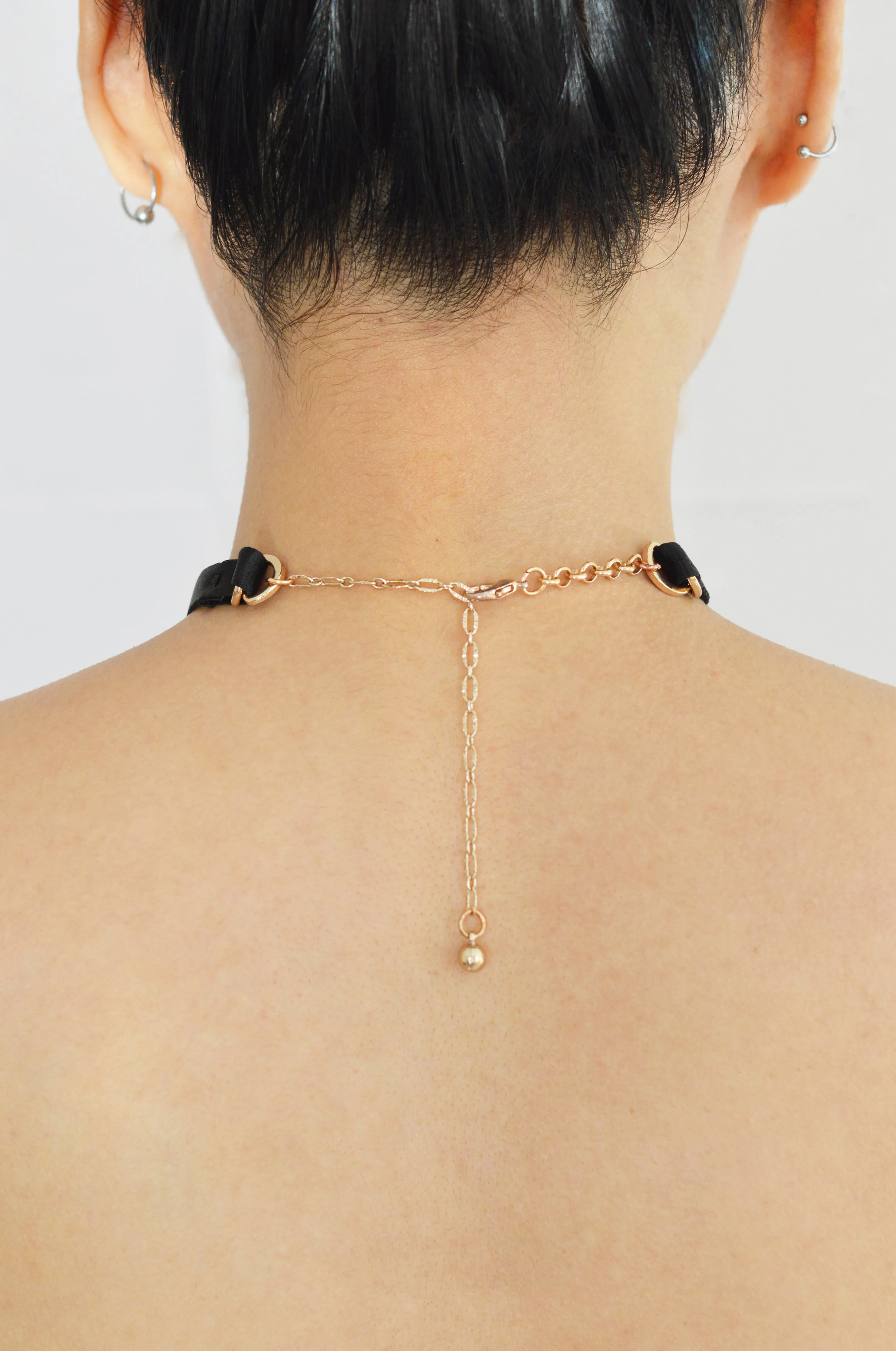 Skinny Luxe Black Choker