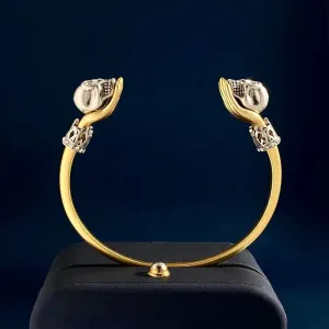Skull Open Bracelet Bangle